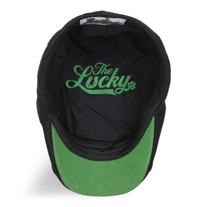 The Lucky Boston Scally Cap - Black - alternate image