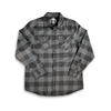 Boston Scally The Flannel - Black &amp;amp; Charcoal Plaid - featured image