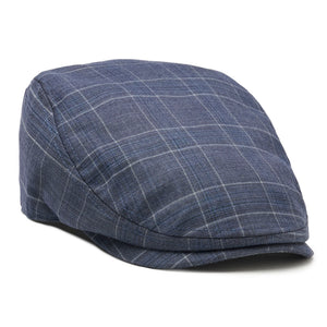 The Birdie Boston Scally Cap - Slate Plaid - featured image