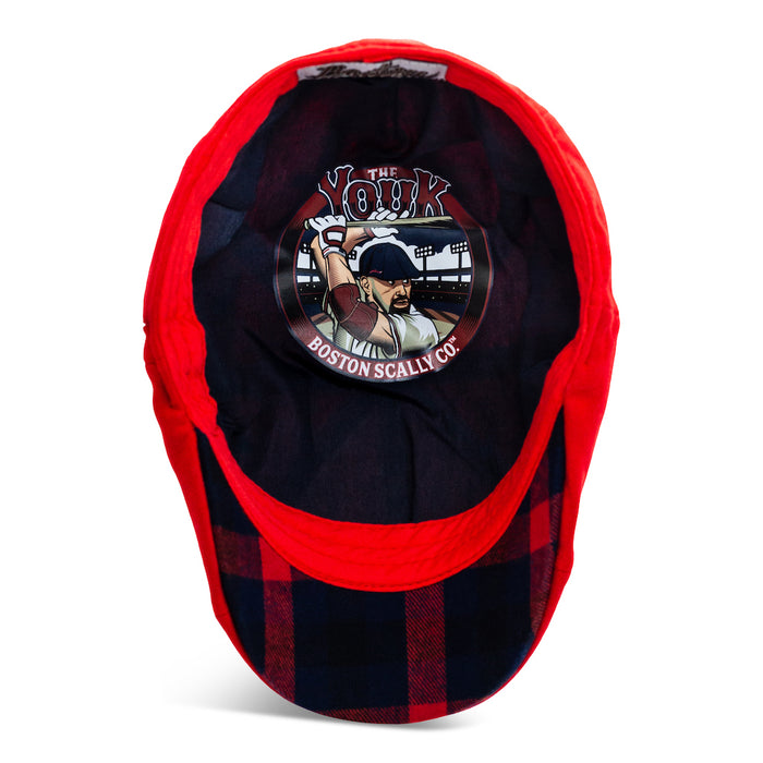 The Youk Collectors Edition Boston Scally Cap - Red - alternate image