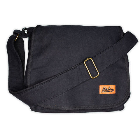 Boston Scally The Messenger Bag - Black - featured image