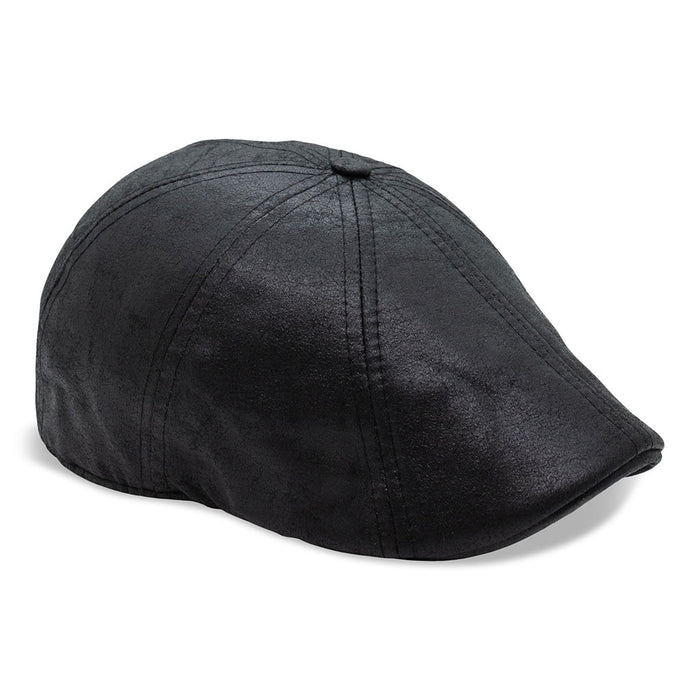 The Scrapyard Boston Scally Cap - Black - featured image