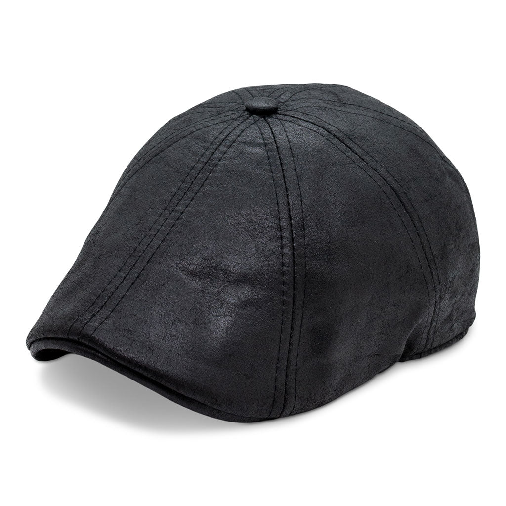 The Scrapyard Boston Scally Cap - Black