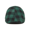 The Brogue Boston Scally Cap - Forest Green &amp;amp; Black Plaid - alternate image 4