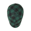 The Brogue Boston Scally Cap - Forest Green &amp;amp; Black Plaid - alternate image 6