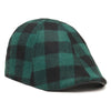 The Brogue Boston Scally Cap - Forest Green &amp;amp; Black Plaid - featured image