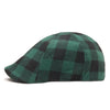 The Brogue Boston Scally Cap - Forest Green &amp;amp; Black Plaid - alternate image 7
