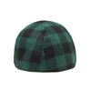 The Brogue Boston Scally Cap - Forest Green &amp;amp; Black Plaid - alternate image 5
