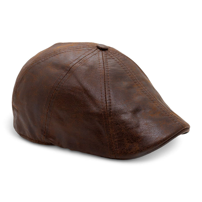 The Scrapyard Boston Scally Cap - Brown - featured image