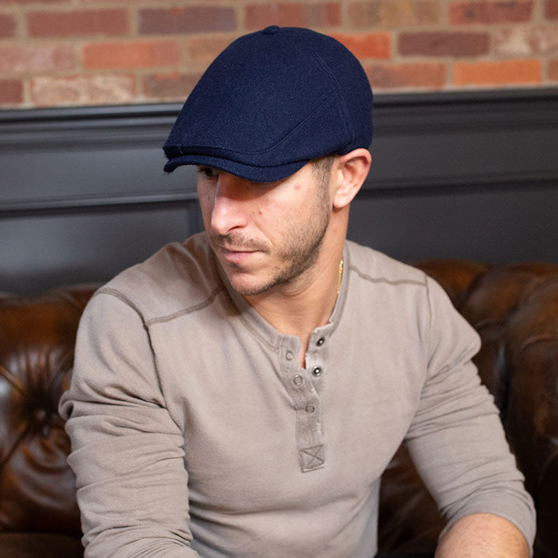 The Solid 5-Panel Boston Scally Cap - Charlestown Blue