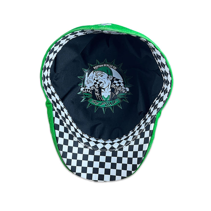 The Punk Boston Scally Cap - Irish Green - alternate image