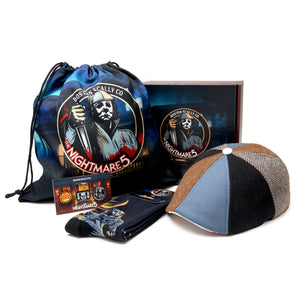 The Nightmare 5 Boston Scally Cap Set - Patchwork - alternate image 3