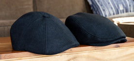 The Cottage and The Saltbox Caps in Black