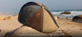 The Goonies Boston Scally Cap on a Beach