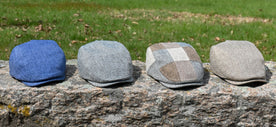 4 The Saltbox Caps on a Stone Wall