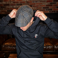 Boston Scally The Halloween Rose Hoodie - Black - featured image