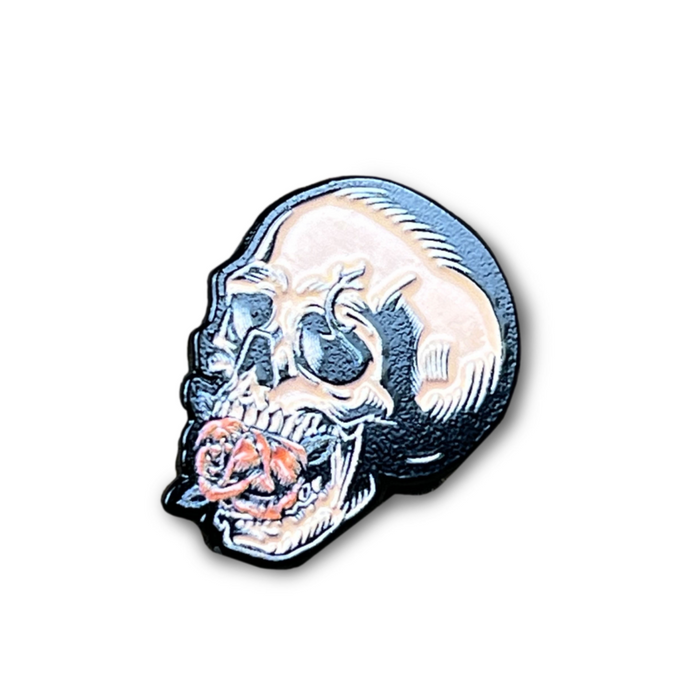 Boston Scally The Halloween Skull Cap Pin