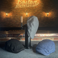 The Pub Boston Scally Cap - Heather Blue