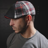 The Vampire Head Boston Scally Cap - Blood Moon Plaid - alternate video 3