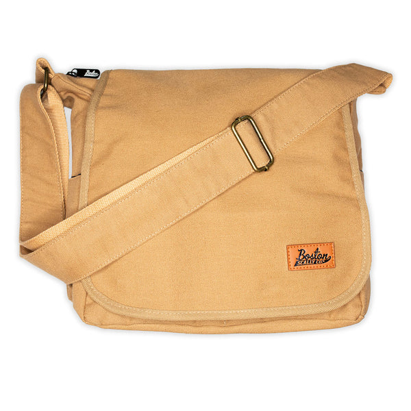 Boston Scally The Messenger Bag - Craft Tan