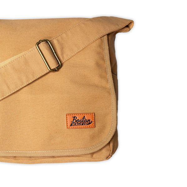 Boston Scally The Messenger Bag - Craft Tan