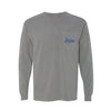 Boston Scally The Royal Rose Long Sleeve Tee - Grey - featured image