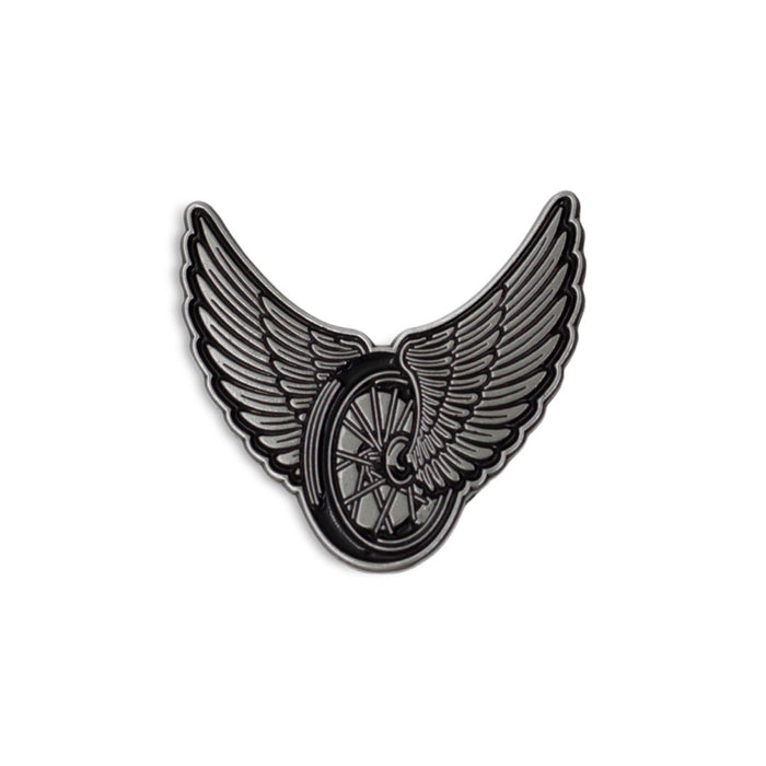 Boston Scally The One Wheel Winged Cap Pin - featured image