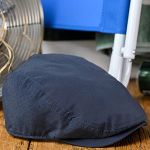 The Cool Air Single Panel Boston Scally Cap - Dark Blue - alternate image 12